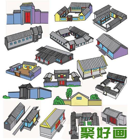 简笔画建筑篇