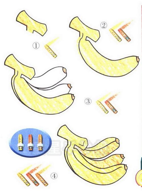 香蕉简笔画简单画法