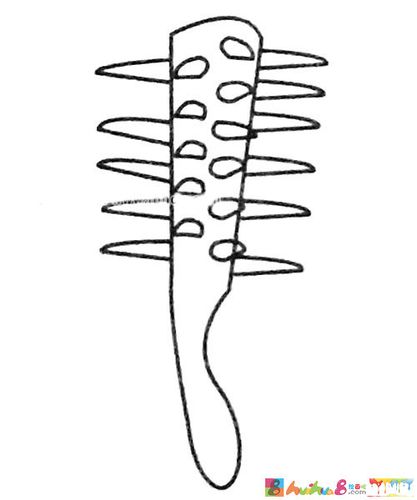 狼牙棒简笔画大全及画法步骤图片