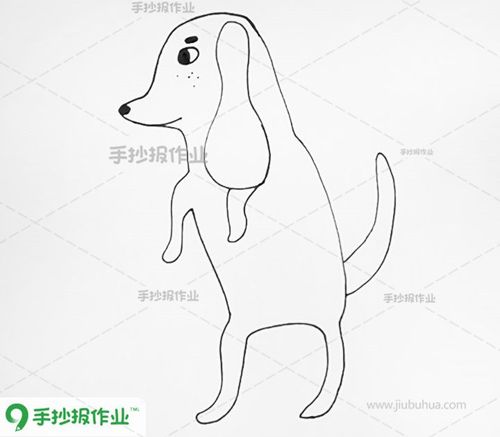 小狗简笔画