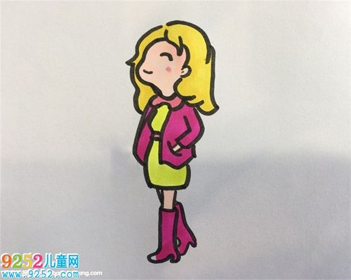 阿姨简笔画