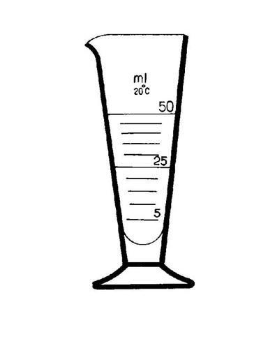 量杯简笔画手绘风 简笔画 线条 量杯 实验器具 化学器具化学量杯简笔