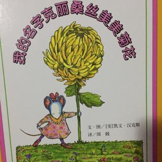 克丽桑丝美美菊花简笔画