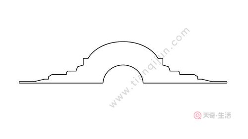 桥简笔画步骤 桥简笔画教程