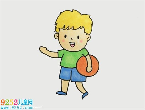 小男孩怎么画小男孩简笔画