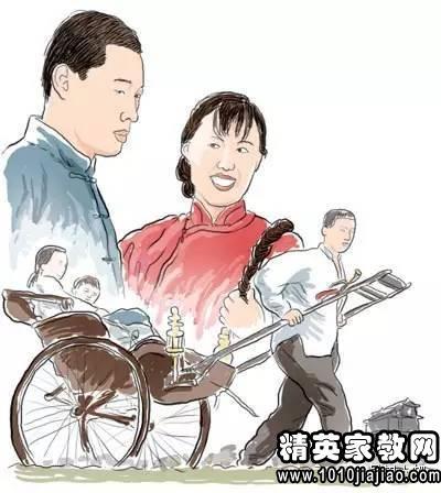 骆驼祥子虎妞简笔画