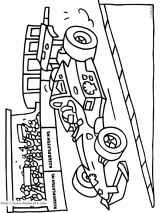 赛车类简笔画20p交通工具简笔画涂色图片 - 宝宝吧