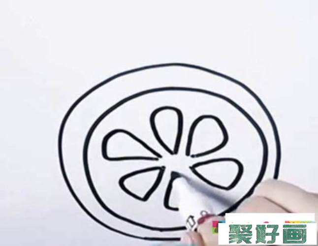 柠檬简笔画画法步骤图怎么画简笔画教程