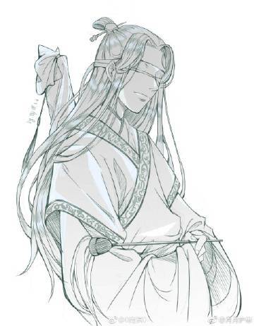 魔道祖师简笔画晓星尘