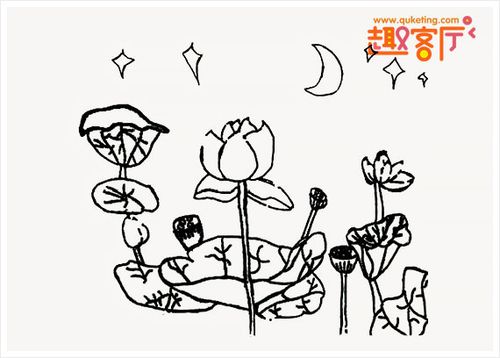 幼儿园风景简笔画大全幼儿山水风景画图片