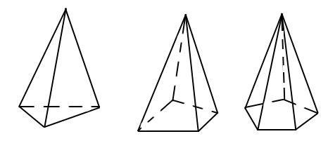 五棱锥的简笔画