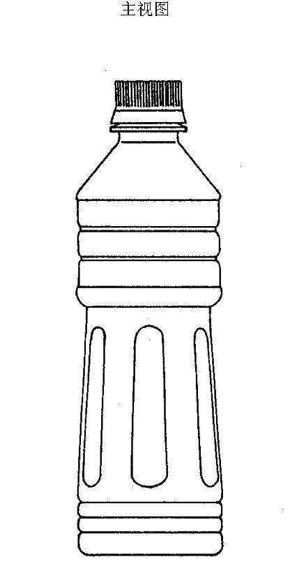 手绘 线稿 256822 竖版 竖屏济南泉水简笔画如何画矿泉水瓶子简笔画
