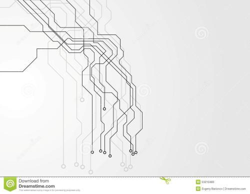 高科技发展简笔画