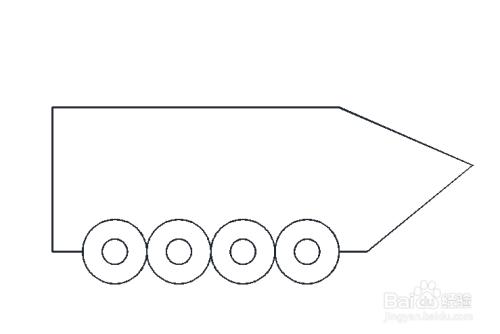 简笔画系列之装甲车的画法