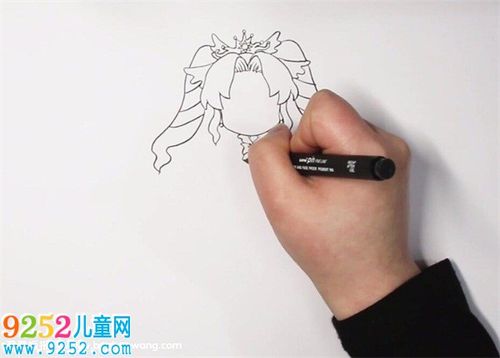 一步一步画彩俐公主 巴啦啦小魔仙简笔画