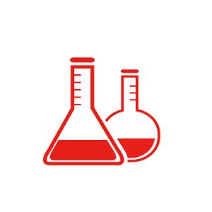 器皿图标粉色卡通简约儿童科学化学小报手抄报word模板手绘简笔画书籍