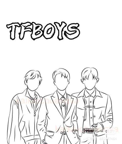 tfboys手抄报简笔画