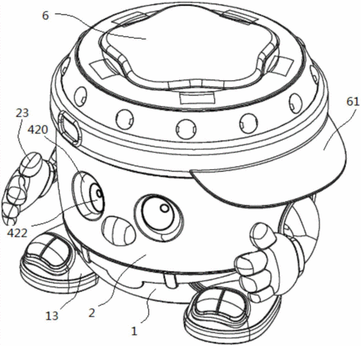 电池玩具简笔画