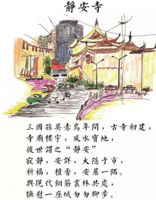 上海的建筑怎么画简笔画