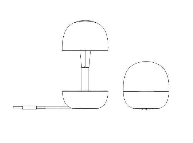 各种灯具简笔画