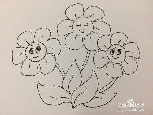 儿童怎样画小花简笔画