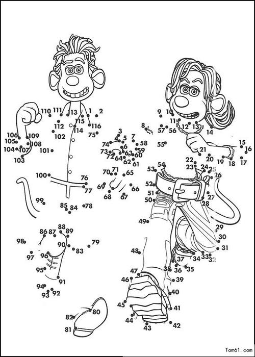 数字连线4图片简笔画图片少儿图库儿童资源网