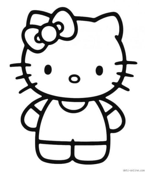 hellokitty彩铅简笔画