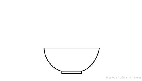 米饭简笔画怎么画米饭简笔画简单又好看