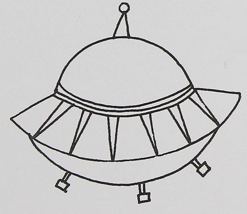 关于宇宙飞船的简笔画简笔画宇宙飞船图片宇宙飞船简笔画作品宇宙飞船