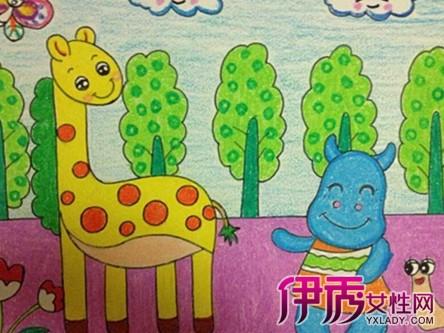 幼儿园大班简笔画《动物的房子》