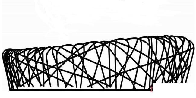北京鸟巢怎么画简单漂亮 鸟巢体育馆简笔画图片