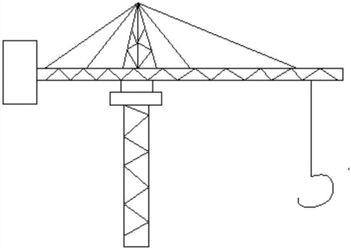 塔吊简笔画图怎么画