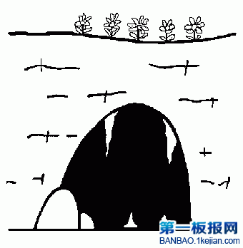 山洞简笔画