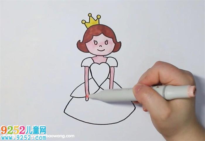 女王简笔画 国王简笔画