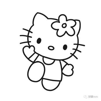 儿童简笔画之hello kitty