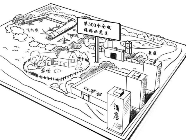 初中学校平面图简笔画小学学校平面图简笔画 第1页学校平面图简笔画