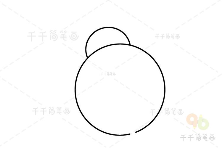 七星瓢虫简笔画分步画法七星瓢虫简笔画