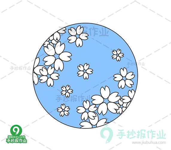 樱花简笔画