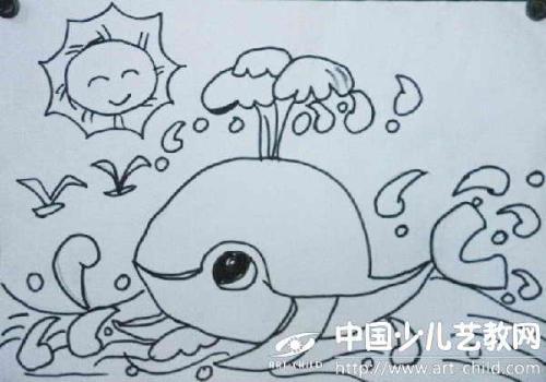 幼儿园老师简笔画作品