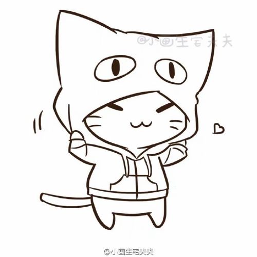 小猫猫简笔画