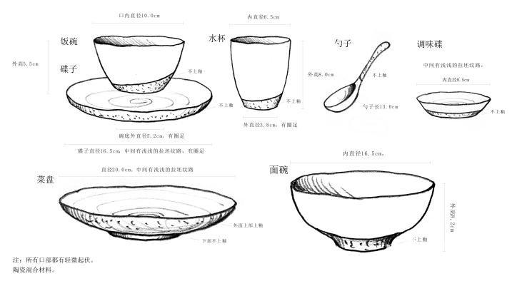 餐具的简笔画图片大全欣赏