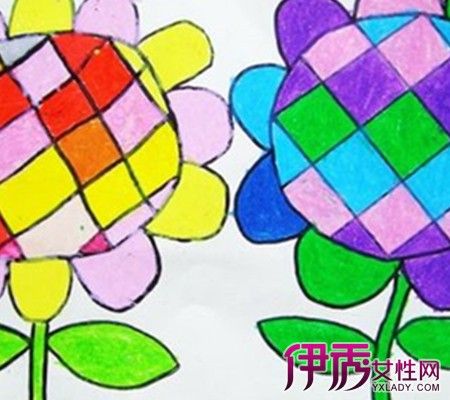 图小班幼儿涂色画简笔画 绘出孩子们心中的美好天地